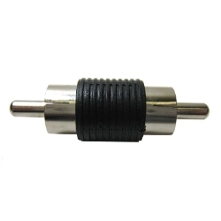 RCA Male to RCA Male Connector RCA Male to RCA Male, RG59, CCTV, Coaxial, adapters, connectors.